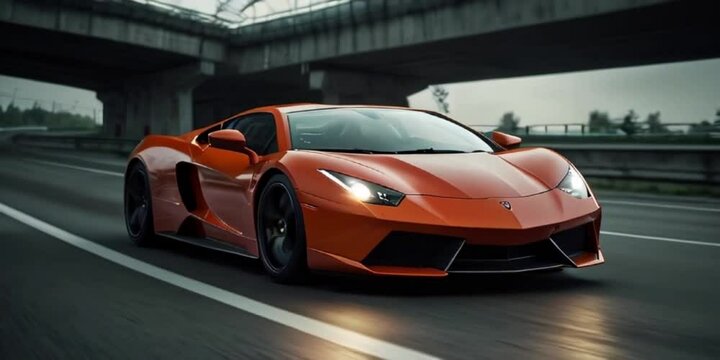 car driving on the road 4K Video 