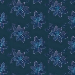 Obraz premium Abstract Magnolia Floral Artwork