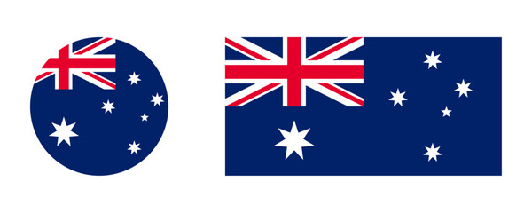 Flag of Australia © ValGraphic