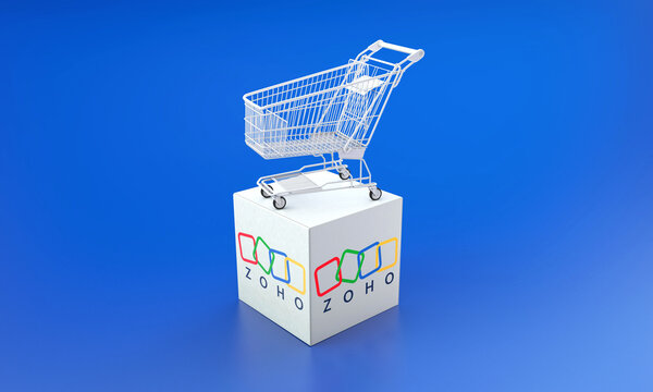 ZOHO, E-Commerce Visual Design, Social Media Images.