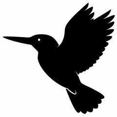 Kingfisher vector illustration, bird  isolated on white, Kingfisher silhouette, Kingfisher vector illustration, bird  isolated on white, Kingfisher silhouette, Kestrel vector art vector art