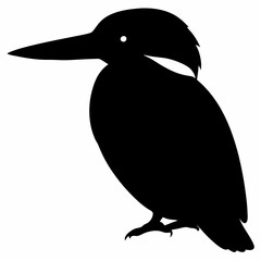 Kingfisher vector illustration, bird  isolated on white, Kingfisher silhouette, Kingfisher vector illustration, bird  isolated on white, Kingfisher silhouette, Kestrel vector art vector art