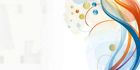 Naklejka premium technology background