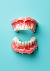 teeth and dental tools
