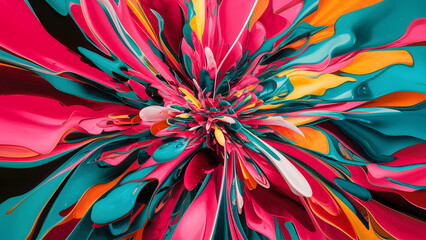 abstract fractal background