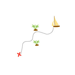secret pirate treasure map