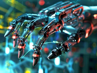 Illuminating the Future, Biolasers and Cutting-Edge Medical Technology in Intricate Detail.