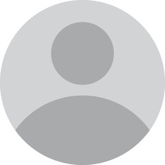 Grey avatar icon . User avatar photo icon . Social media user icon vector