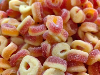 close up of candy