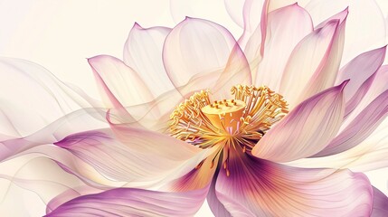 On background, a flower in bloom, adorably spectacular. A natural greeting, it's an awesome floral display.