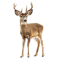 Elegant_deer_standing_and_gazing_forward_full_body_isolated_on_white_background