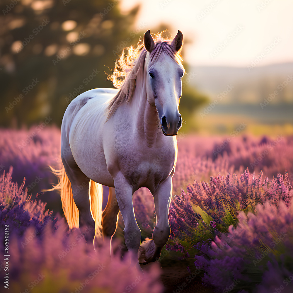 Wall mural horse