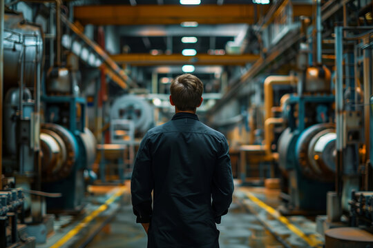 A Businessman Contemplates the Future of Manufacturing