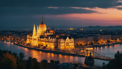Obraz premium Stunning Budapest Hungary