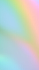 Abstract holographic neon foil. Colorful abstract vertical background. 3d rendering illustration not AI