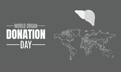 world organ donation day social media post template