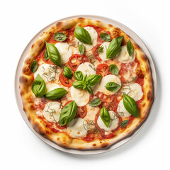 homemade fresh pizza