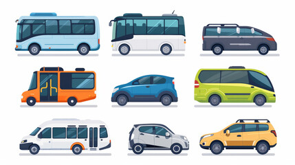Easily designed transportation icon that focuses on using eco-friendly methods.
