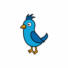 Cuckoo Bird Icon Vector Illustration - Elegant and Detailed Design