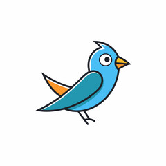 Cuckoo Bird Icon Vector Illustration - Elegant and Detailed Design