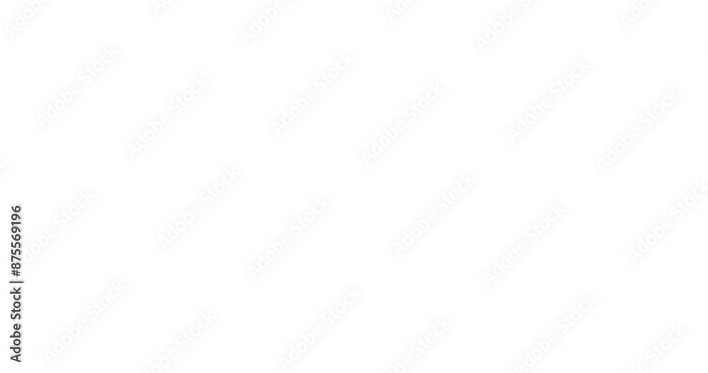 Wall mural colorful modern simple wave wipe transition for video editing. loop wavy transition, opener or endin