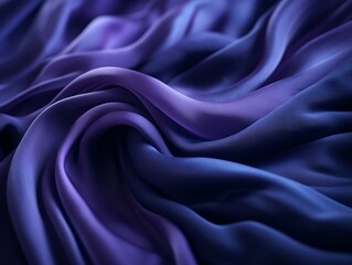 Obraz premium a close up of a purple and blue silk fabric