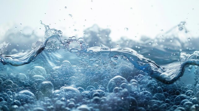 Water Droplets and Bubbles