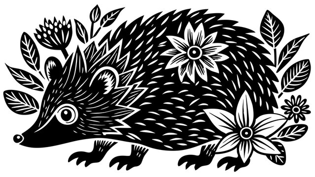 recommend clip art: hedgehog