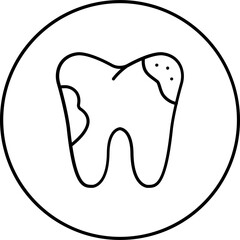 Dental Caries Icon