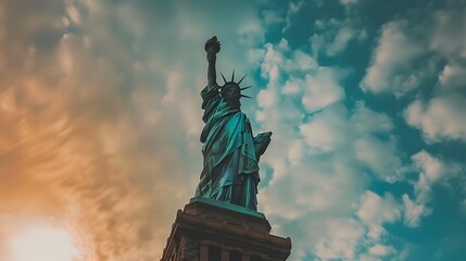 Obraz premium liberty statue
