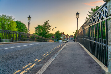 Tickford Bridge in Newport Pagnell in Buckinghamshire. England