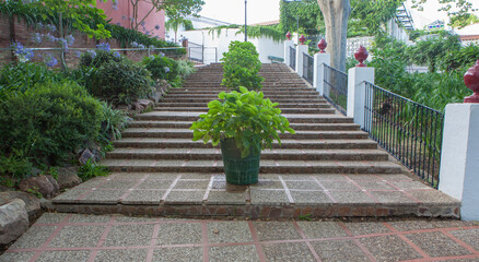 Alange Spa facilities, Roman-origin thermal baths, Badajoz, Extremadura, Spain