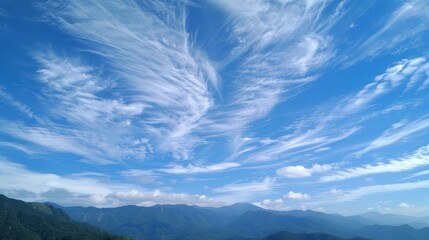 Fototapeta premium blue sky with clouds