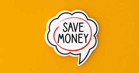 Save money note