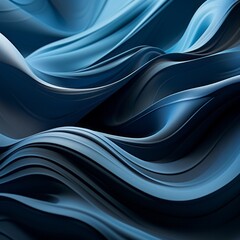 Fototapeta premium an abstract image of a blue and black fabric