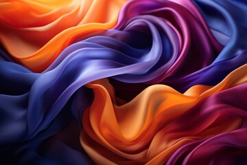 Obraz premium an abstract image of colorful fabric