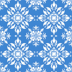 Seamless floral patterns