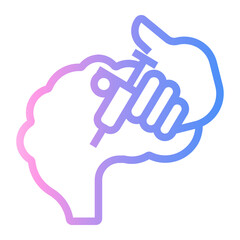 drug Line Gradient Icon