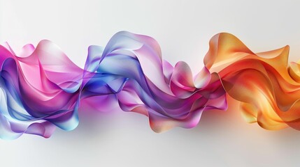 Fototapeta premium Abstract Colorful Waves
