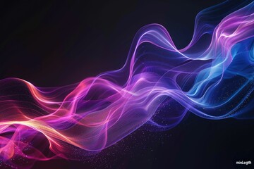 Fototapeta premium Abstract Swirling Colorful Smoke