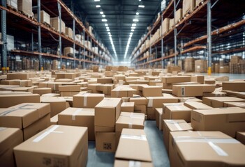 check group can boxes technology product smart management warehouse order concept time codes qr chain pick logistic asset industry supply storehouse inventory