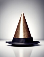 Fototapeta premium cap party celebration colours congratulation celebrate on background day white cone bright birthday hat