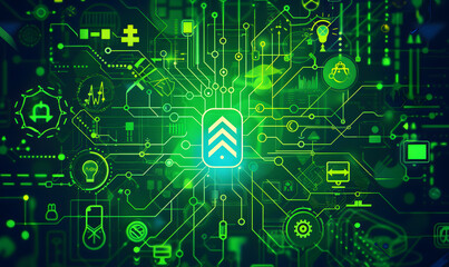 graphic backgrounds related to technology, communication, and the internet