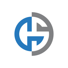 letter cs logo design
