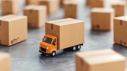 AI-driven route optimization for parcel deliveries, delivery parcel fulfillment, efficient navigation