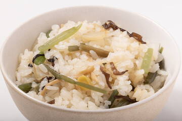 山菜　炊き込みご飯