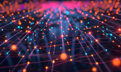 Fototapeta premium graphic backgrounds related to technology, communication, and the internet