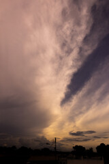 beautiful sky and clouds