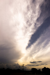 beautiful sky and clouds