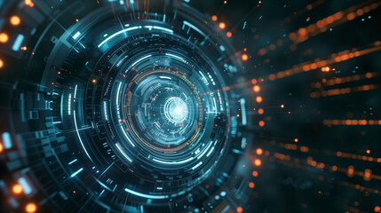 Obraz premium technology background 